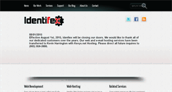 Desktop Screenshot of identifex.com