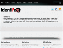 Tablet Screenshot of identifex.com